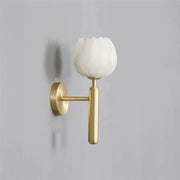 JC Alabaster Wall Sconce For Bedroom