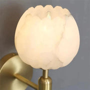 JC Alabaster Wall Sconce For Bedroom