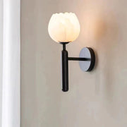 JC Alabaster Wall Sconce For Bedroom