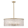 JC Z-Lite Round Glass Chandelier