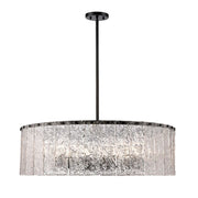 JC Aimee Round Glass Chandelier