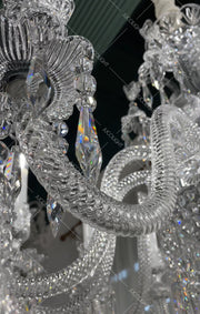 JC Bastian Museum Crystal Chandelier For Living Room