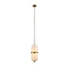 JC Alabaster  Volterra LED Pendant Light 8.5" (Chain)