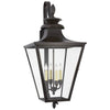 JC Algar Large Bracketed Lantern Wall Sconce Outdoor