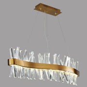 JC Monix Wave Crystal Chandelier