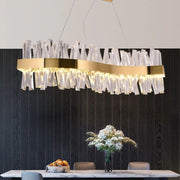 JC Monix Wave Crystal Chandelier