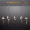 JC Maria Tulip Linear Chandelier 52"