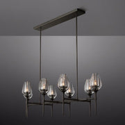 JC Maria Tulip Linear Chandelier 52"