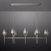 JC Maria Tulip Linear Chandelier 52"