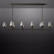 JC Maria Tulip Linear Chandelier 65"