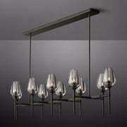 JC Maria Tulip Linear Chandelier 65"