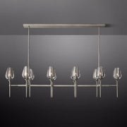 JC Maria Tulip Linear Chandelier 65"