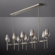 JC Maria Tulip Linear Chandelier 65"