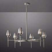 JC Maria Tulip Round Chandelier 42"