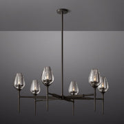 JC Maria Tulip Round Chandelier 42"