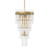 Milo S/L Modern Brass Chandelier