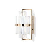 JC Yilia Hallway Crystal Wall Sconce 28.35" H