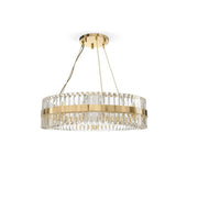 JC Yilia Round Crystal Chandelier 31.5"D