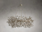 Eamon Crystal Flowers Creative Crown Chandelier 39", 48"