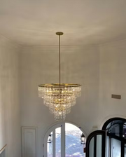 JC Margerie 4-Tier Round Chandelier 48"