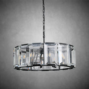 JC Hartley Crystal Round Chandelier 31"