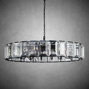 JC Hartley Crystal Round Chandelier 43"