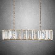 JC Hartley Crystal Rectangular Chandelier 42", 54"