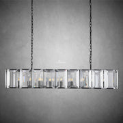 JC Hartley Crystal Rectangular Chandelier 62"