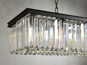 Gideon Crystal Rectangular Chandelier 60", 72"