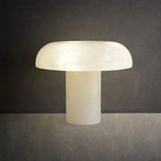 JC Alabaster Mushroom Table Lamp