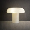 JC Alabaster Mushroom Table Lamp