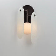 JC Studio M Alabaster Megalith Wall Sconce