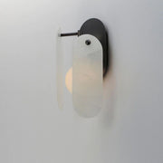 JC Studio M Alabaster Megalith Wall Sconce