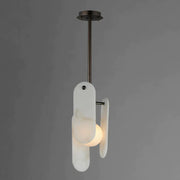 JC Alabaster Destiny Single Pendant Light