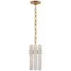 JC Alabaster Shield Small Pendant Light