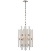 JC Alabaster Adrian Shield Long Pendant 12 Lights Chandelier