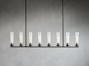 Fiora Modern Glass Linear Chandelier