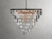 Gideon Crystal Tiered Round Chandelier