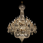 JC Extra Large European-style Multi-layers Candle Luxury Crystal Chandelier