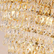 Luxury Large Crystal Chandelier for Staircase Living Hallway