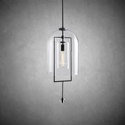 JC Ondel Glass Pendant Light 28"H, 32"H