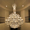 JC Extra Large European-style Multi-layers Candle Luxury Crystal Chandelier