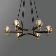 Galad Contemporary Crystal Chandelier 6-light