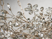 Eamon Crystal Flowers Creative Oval Chandelier