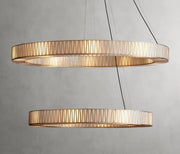 Jared Modern Round Two-Tier Chandelier 47", 60"