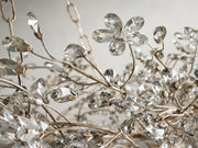 Eamon Crystal Flowers Creative Crown Chandelier 39", 48"