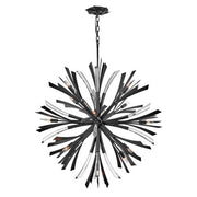 JC Bergamots 13 Lights  Chandelier 42"H