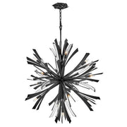 JC Bergamots 13 Lights  Chandelier 42"H