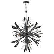 JC Bergamots 13 Lights  Chandelier 42"H