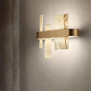 Alabaster Acropolis LED Wall Sconce